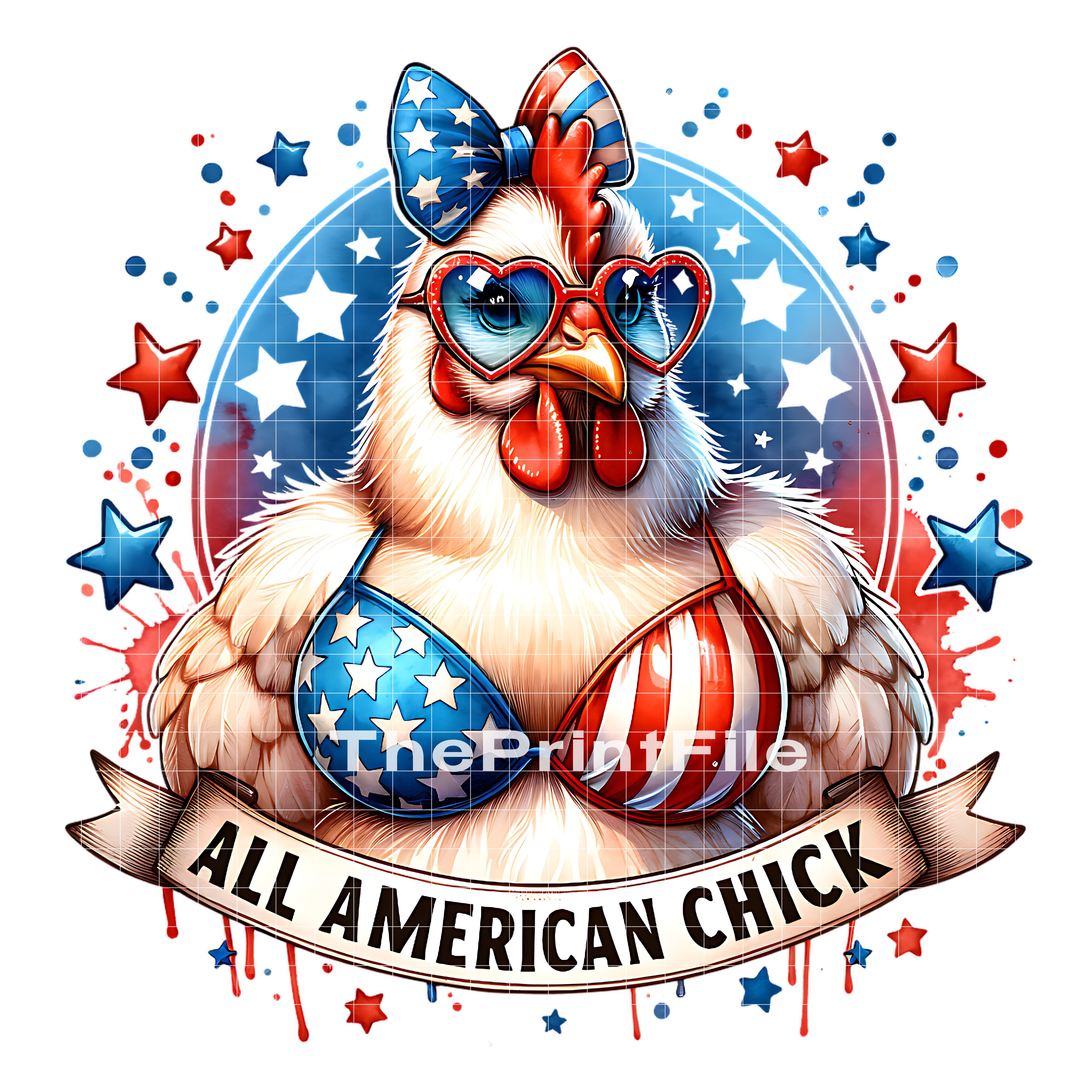 All American Chick In A Bikini