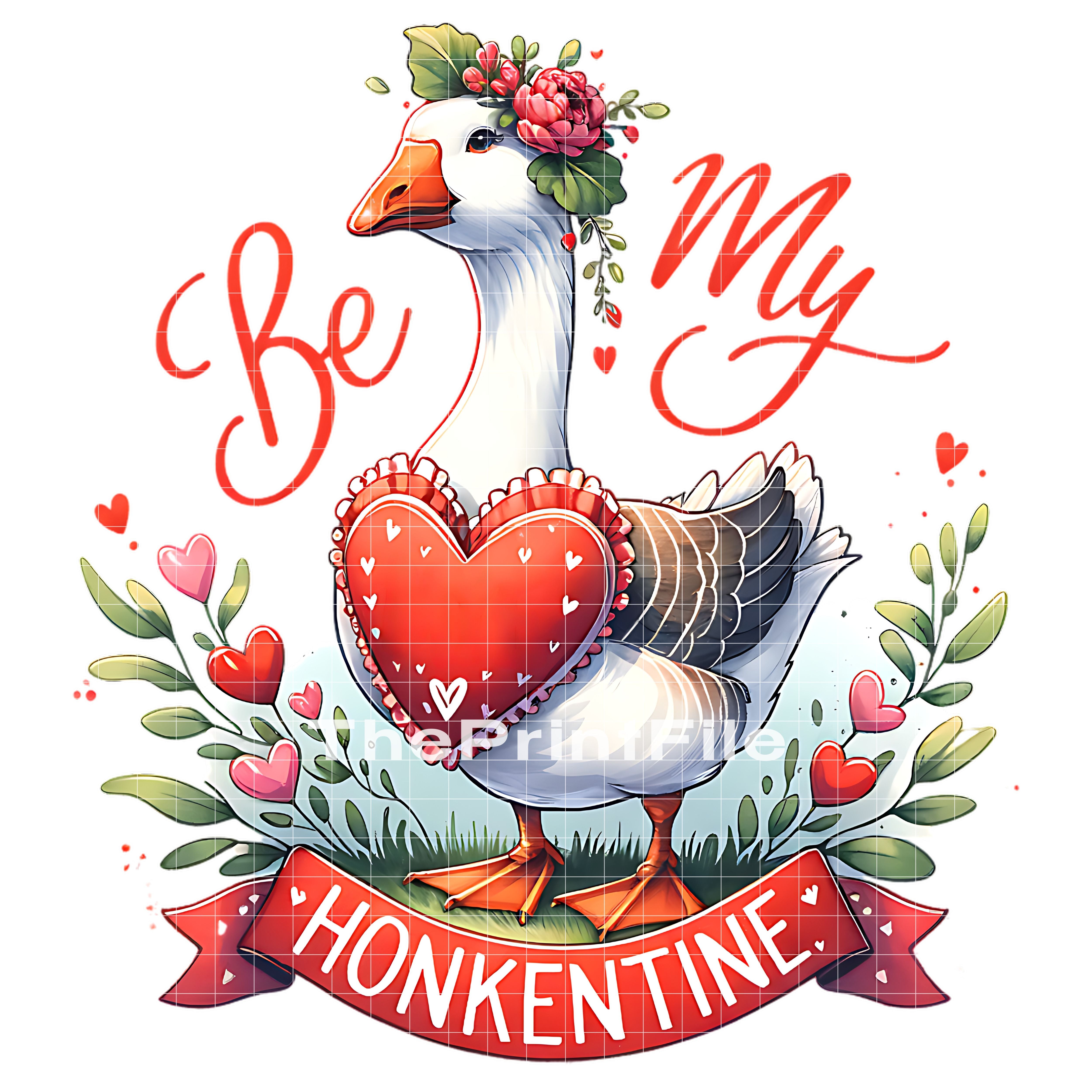 Be My Honkentine Png
