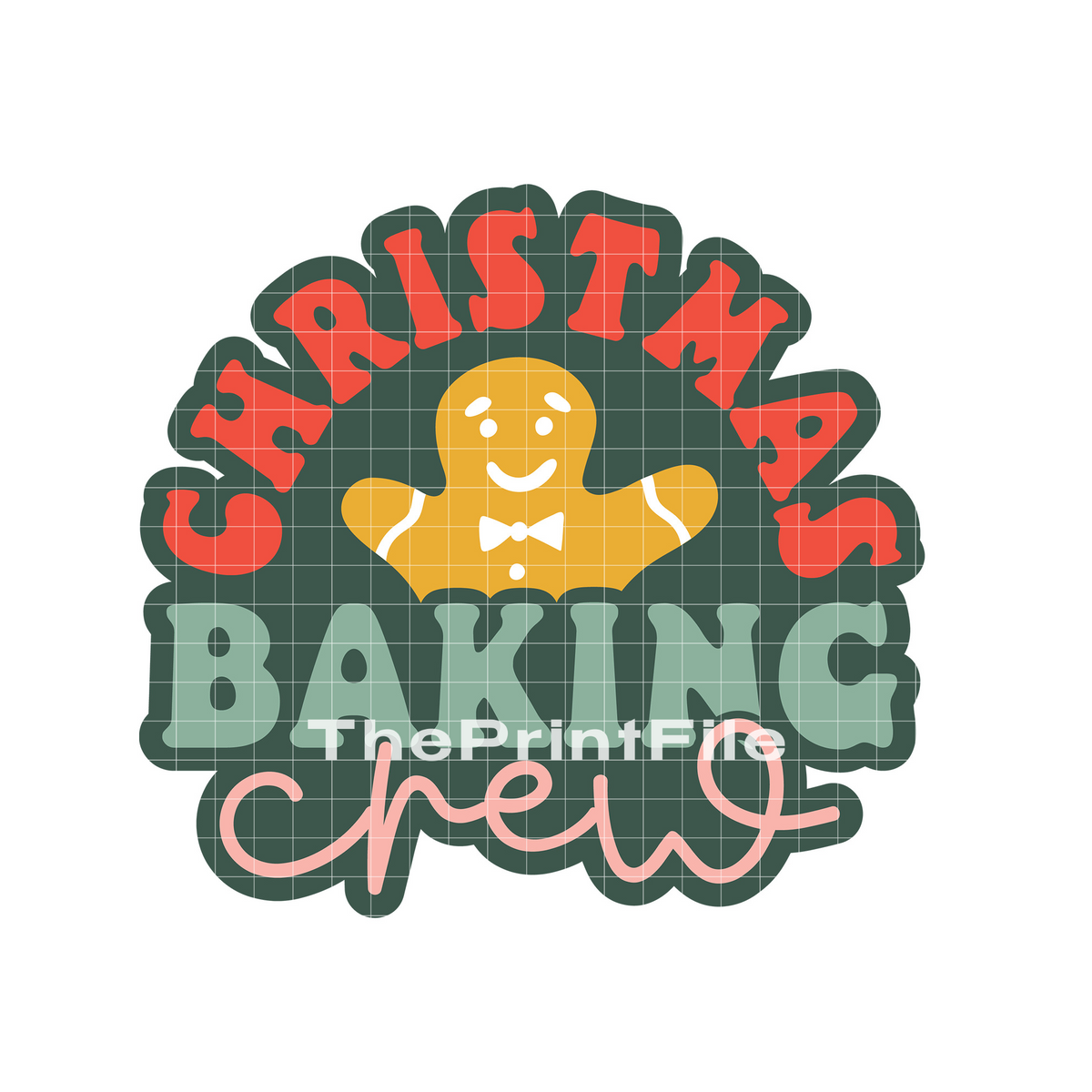 Christmas Baking Crew Color