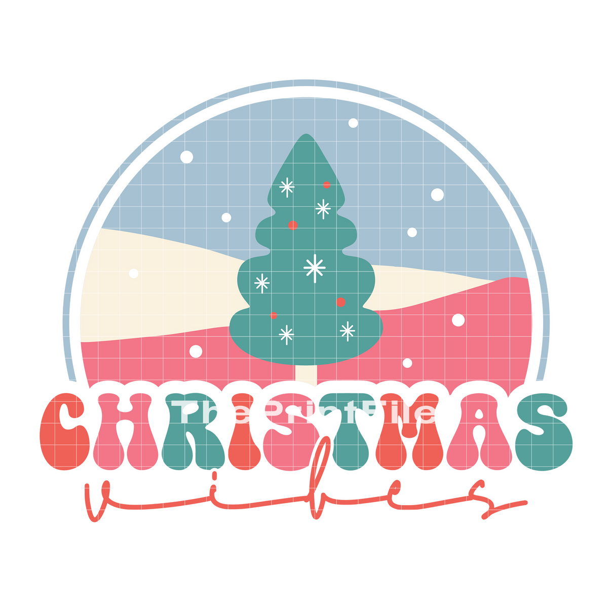 Christmas Vibes Snowglobe